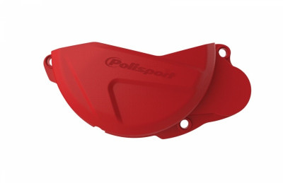 Protection de carter d'embrayage marque POLISPORT rouge Beta RR 250/300