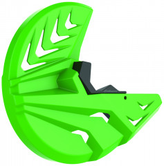 Protection de disque de frein avant Polisport Vert, | KAWASAKI KX, KXF, 250, 450