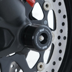 Kit tampons de protection de fouche noir R&G | DUCATI HYPERMOTARD 939, DUCATI HYPERMOTARD SP 939