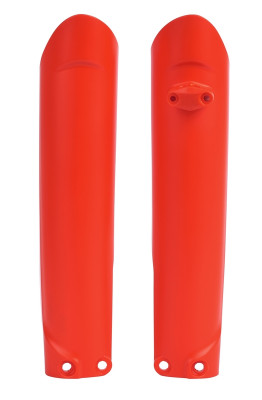 Protections de fourche orange fluo Polisport | Motocross, Moto KTM, HUSQVARNA, SHERCO HRD
