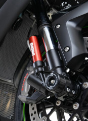 Kit tampons de protection de fouche noir R&G | Moto KAWASAKI