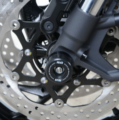 Kit tampons de protection de fouche noir R&G | SUZUKI GSX KATANA 1000, SUZUKI GSX S ABS 1000