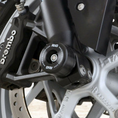 Kit tampons de protection de fouche noir R&G | Moto BMW