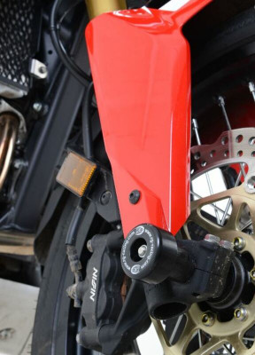 Kit tampons de protection de fouche noir R&G | Moto HONDA