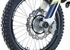 Kit tampons de protection de fouche noir R&G | HUSQVARNA 701 ENDURO 690, HUSQVARNA 701 ENDURO 701