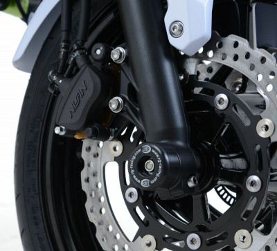 Kit tampons de protection de fouche noir R&G | KAWASAKI Z 650