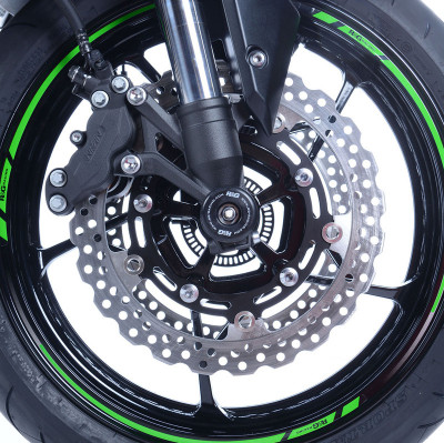 Kit tampons de protection de fouche noir R&G | KAWASAKI Z 900