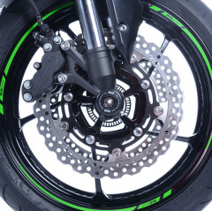 Kit tampons de protection de fouche noir R&G | KAWASAKI Z 900
