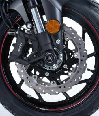 Protection de fourche R&G RACING noir Triumph Street Triple 765