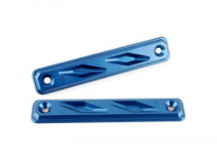 Protection latérale de radiateur bleu Gilles Tooling | Moto SUZUKI, YAMAHA