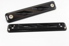 Protection latérale de radiateur noir Gilles Tooling | Moto SUZUKI, YAMAHA