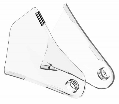 Protection de plaques latérales transparent Polisport | HUSQVARNA