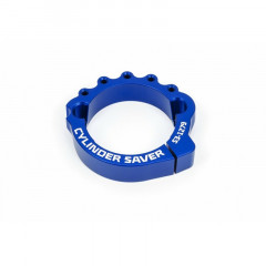 Protection sortie cylindre-échappement bleu S3 | Motocross KTM, HUSQVARNA