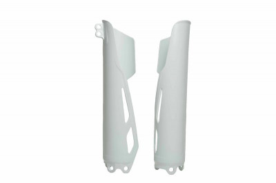 Protections de fourche blanc Racetech | HONDA CRF R 250, HONDA CRF R 450
