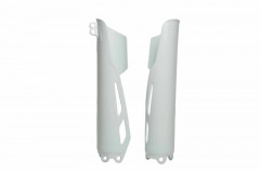 Protections de fourche blanc Racetech | HONDA CRF R 250, HONDA CRF R 450