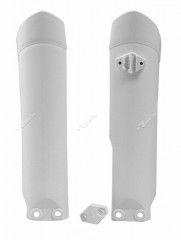 Protections de fourche blanc Racetech | HUSQVARNA TC 85, KTM SX 85