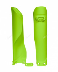 Protections de fourche jaune fluo Racetech | HUSQVARNA TE 250, HUSQVARNA TE 300