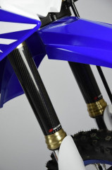 Protections tube de fourche carbone (240x52mm) Scar | Motocross, Moto
