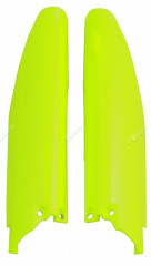 Protections de fourche RACETECH - jaune fluo