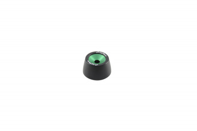 Protections fourche et bras oscillant (axe de roue) marque LIGHTECH vert Kawasaki ZX6R/636