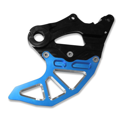 Protège Disque de Frein Arrière Bleu avec Protection Étrier, Marque ART | SHERCO HRD