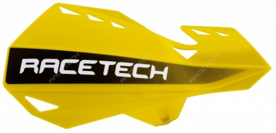 Protège-mains Dual jaune Racetech