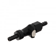 Raccords rapides Bihr 6mm double blocage noir