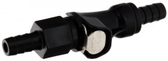 Raccords rapides Bihr 8mm double blocage noir
