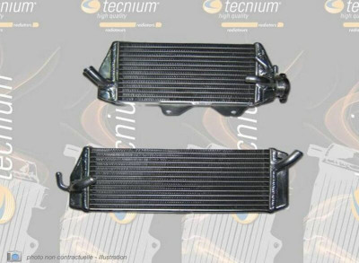 Radiateur gauche Oversize Tecnium | Motocross KTM, HUSQVARNA
