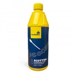 Recharge d'huile standard bleu kits eSystem et vSystem 500ml SCOTTOILER