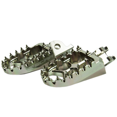 Repose-pieds Evo couleur titane Scar | Motocross, Moto HONDA, KAWASAKI