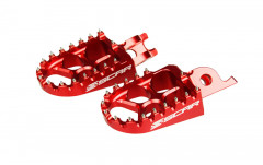 Repose-pieds Evo rouge Scar | Moto, Motocross HONDA, KAWASAKI