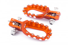 Repose-pieds Curve High orange S3 | Motocross, Moto KTM, GAS GAS, HUSQVARNA