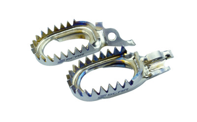 Repose-pieds titane anti-boue Scar | KX 250, KX 450, KXF 250, KXF 450