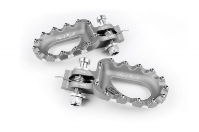 Repose-pieds Hard Rock alu argent S3 | BETA, GAS GAS, MONTESA, SCORPA, SHERCO HRD