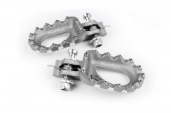 Repose-pieds Hard Rock alu argent S3 | BETA, GAS GAS, MONTESA, SCORPA, SHERCO HRD