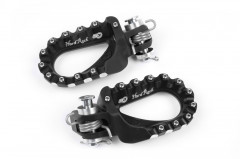 Repose-pieds Hard Rock Enduro alu noir S3 | Motocross, Moto, Trial