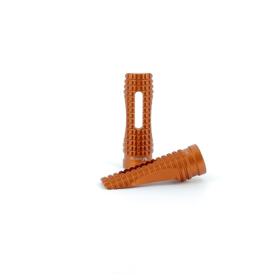 Reposes-pied Racing Evo 2 orange Vparts