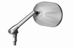 Rétroviseur Ovale alu M10x125 universel paire Bihr