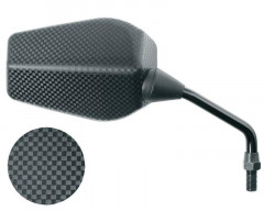 Rétroviseur droit type F1 finition carbone M10x125 Vparts