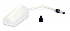 Rétroviseur réversible rectangle F1 blanc M8 Vparts