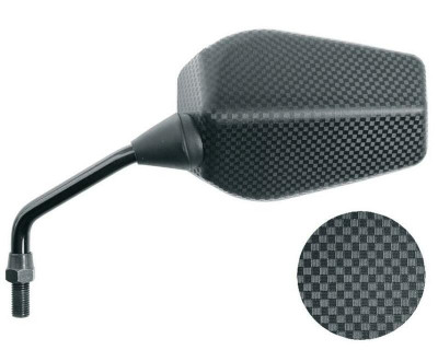 Rétroviseur gauche type F1 finition carbone M10x125 Vparts