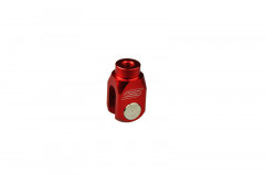 Chape de maître-cylindre en alu rouge marque Scar | Compatible Motocross HONDA