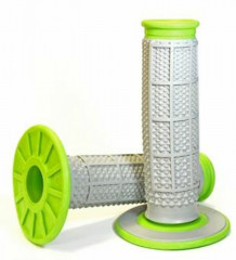 Revêtements MX gris/vert semi-gauffré Renthal