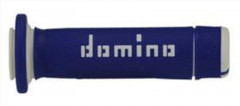 Revêtements quad type A180 bleu/blanc semi-gauffré Domino