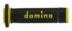 Revêtements quad type A180 noir/jaune semi-gauffré Domino