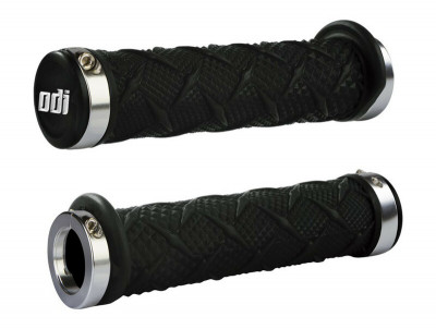 Revêtements Quad noir Lock On X-Trem Gauffrée ODI