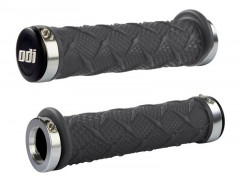 Revêtements Quad gris Lock On X-Trem Gauffrée ODI