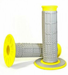 Revêtements MX gris/jaune semi-gauffré Renthal