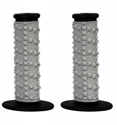 Revêtements gris/noir double composant X2R full grip Scar | Motocross GAS GAS
